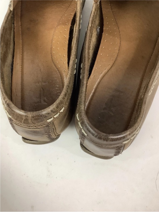 Frye Mens Sz 9.5 Leather Driving Moccasin Comfort Slip On Brown Loafers main image 9